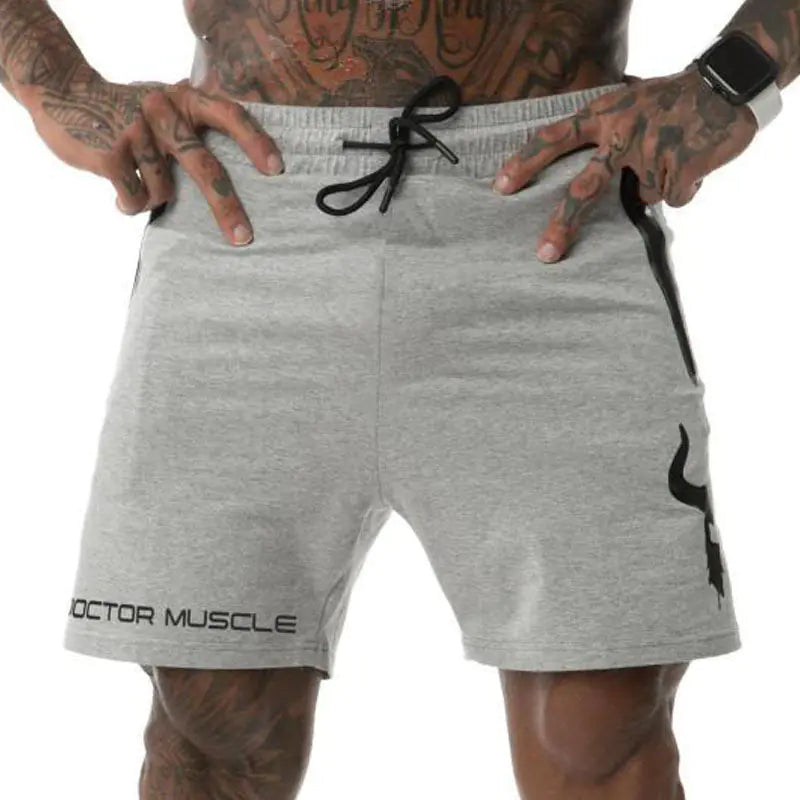 Casual Running Pants with Five-Point Design